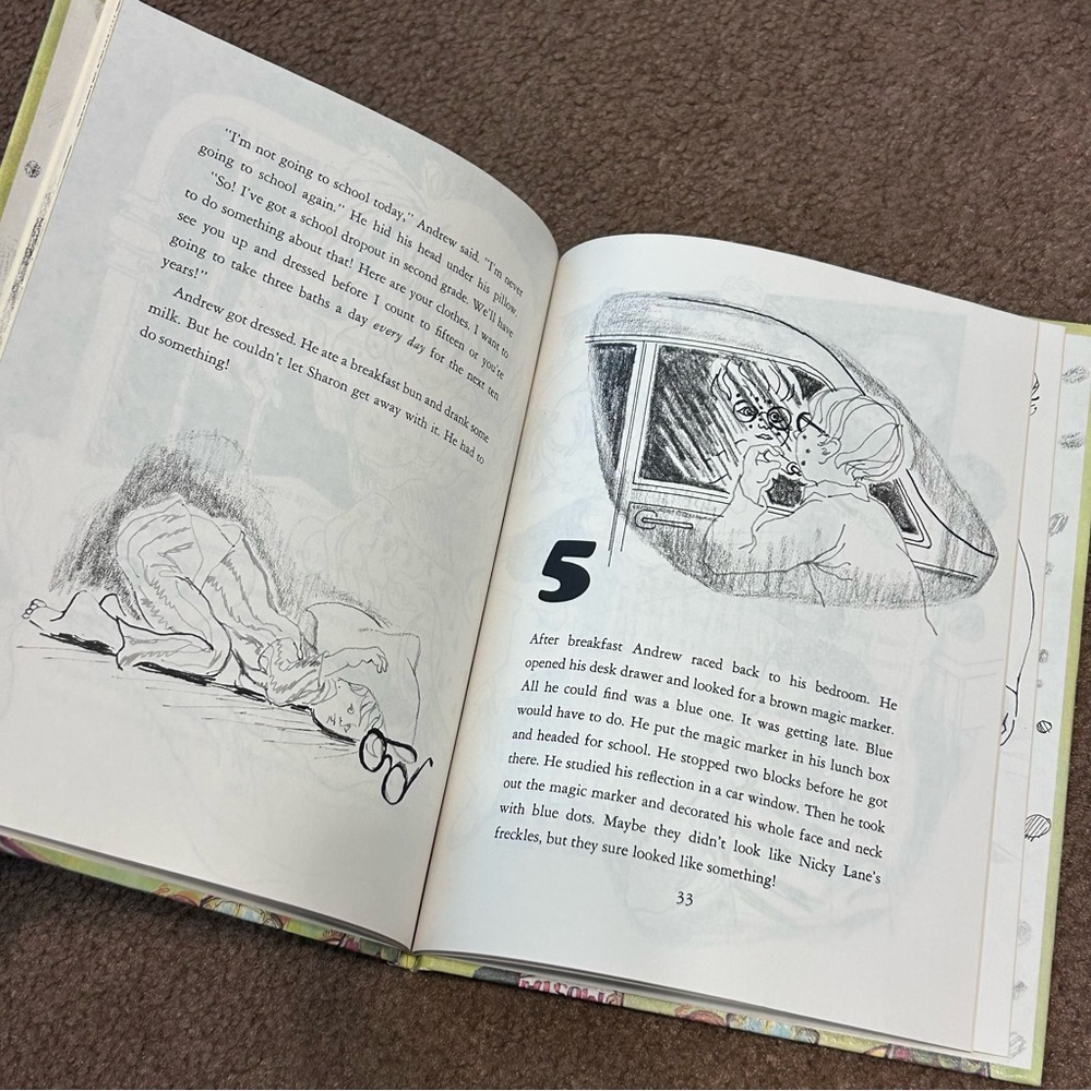 Freckle Juice Children’s Book by Judy Blume - Picture 4 of 4